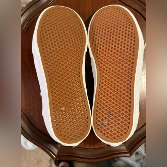 VANS Missy Old Skool Skateboard Blush Pink Canvas Shoes Girls Size 2.5 #Vans - Picture 5 of 8